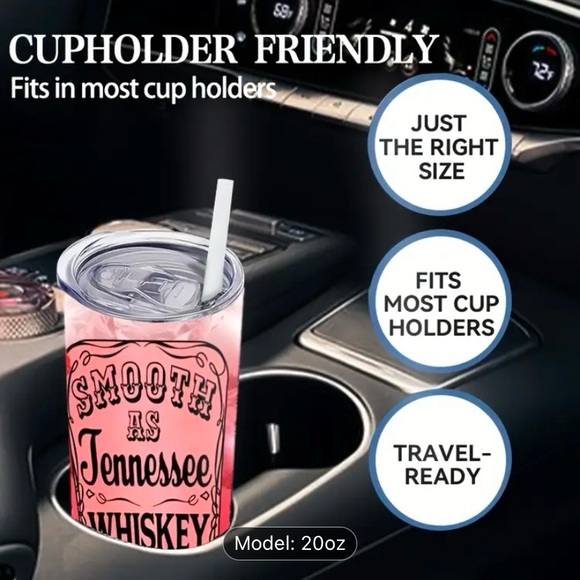 Smooth Tennessee Whiskey Travel Tumbler - Picture 3 of 3